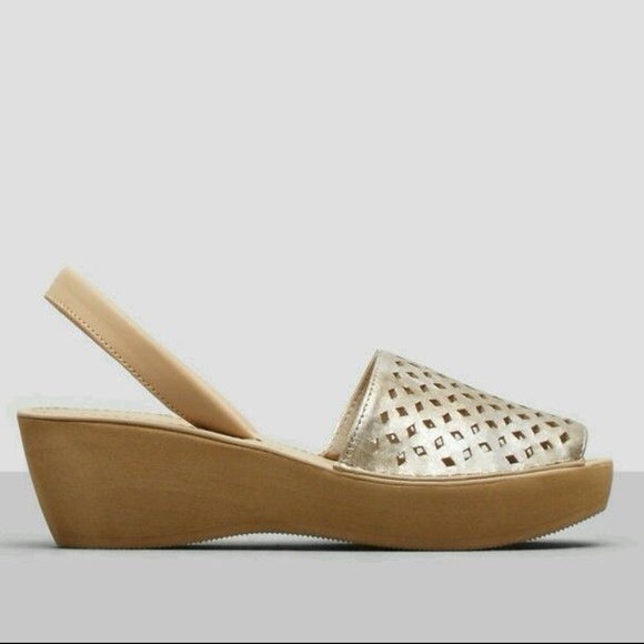 kenneth cole reaction women's fine glass wedge sandals